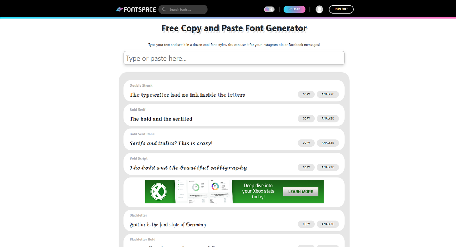 10. Fontspace