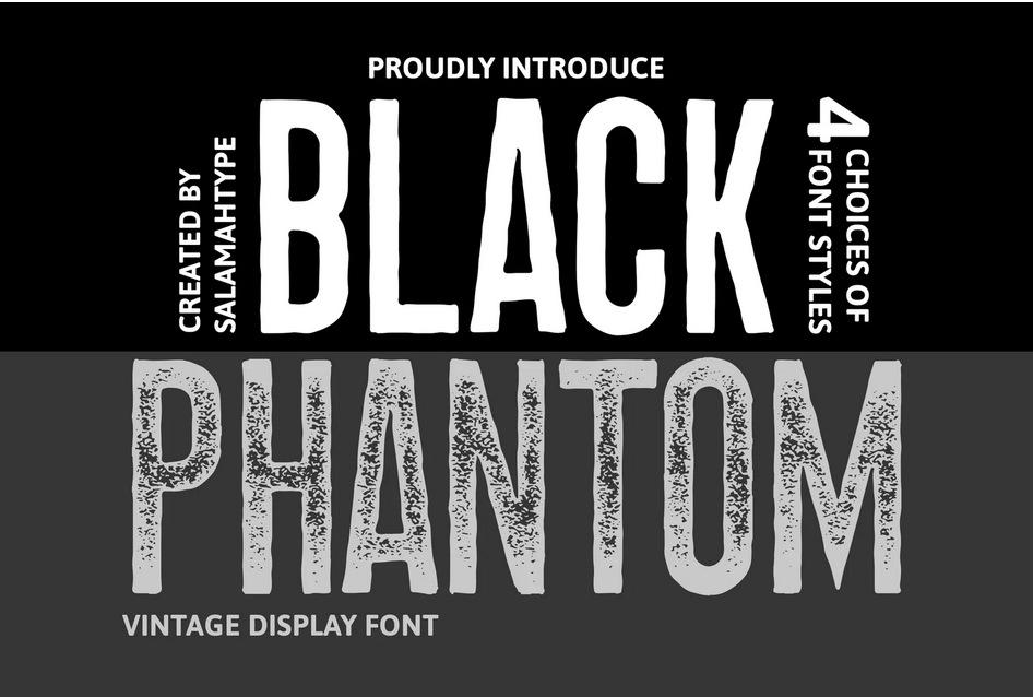 16. Black Phantom – Vintage Display