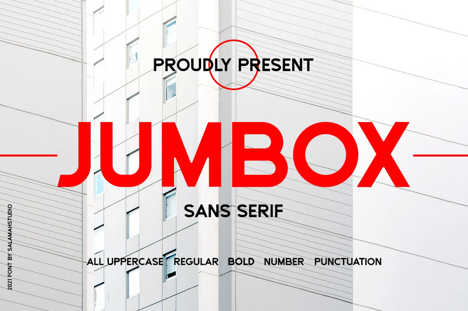18. Jumbox Bold Sans