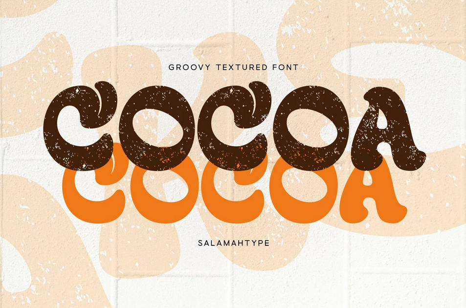 3. Cocoa – Groovy Font