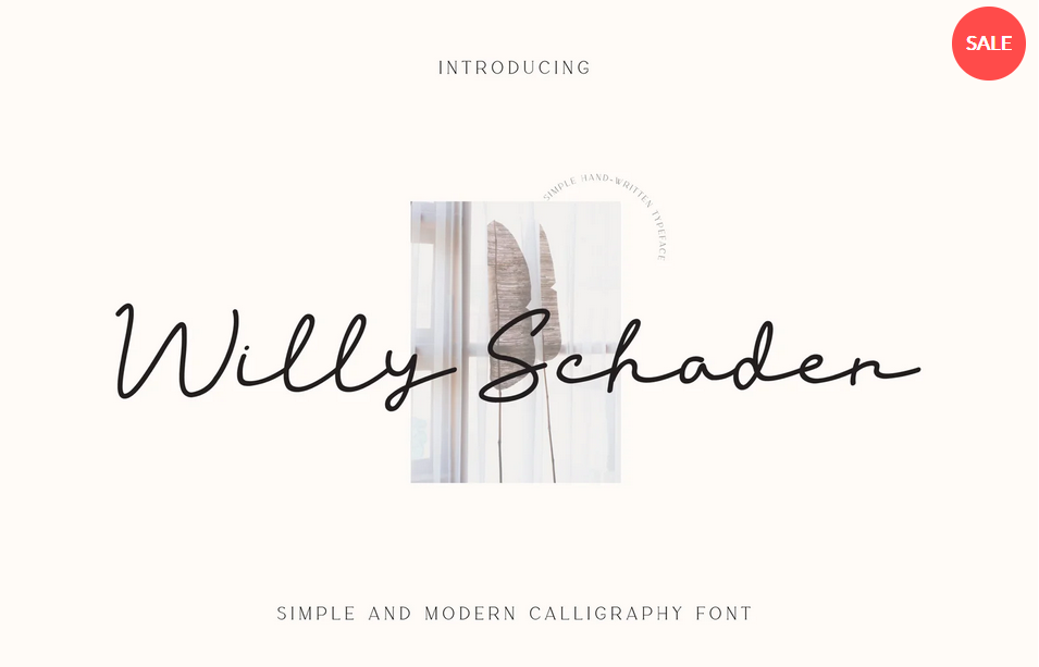 7. Willy Schaden Free Font