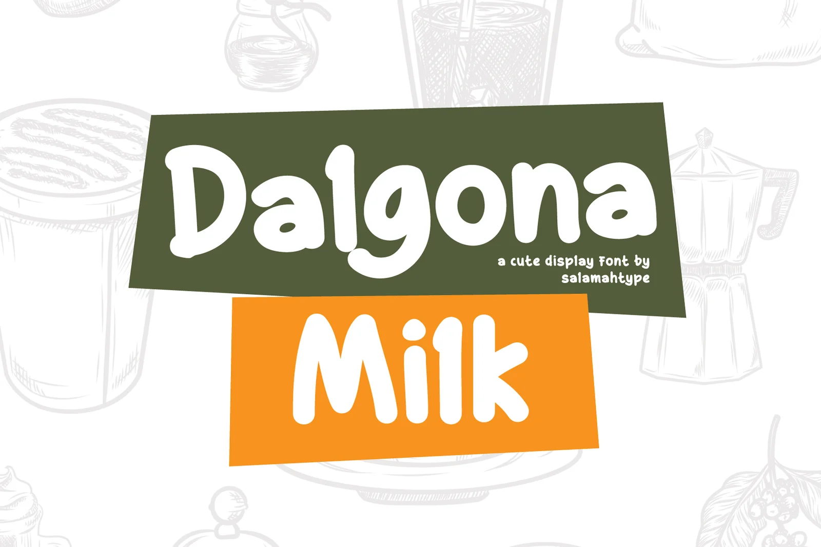 Dalgona Milk by Salamah Type