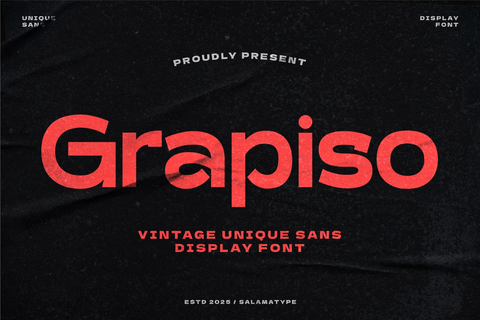 Grapiso by Salamah Type