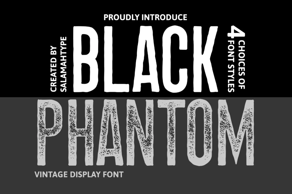 12. Black Phantom – Vintage Display
