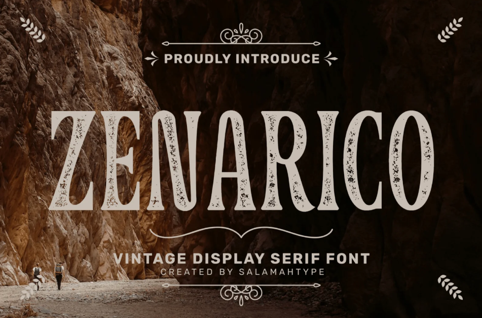 17. Zenarico Vintage Serif